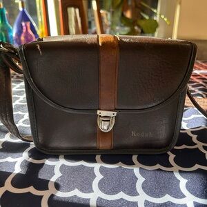Vintage Kodak camera bag